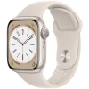 Apple Watch Series 8 45mm Starlight Aluminum Case with Starlight Sport Band
